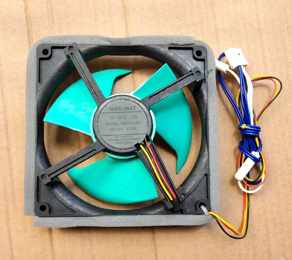 Новые оригинальные НМБ DC15V 0.28A FBA12J15V 12 см для охлаждения датчик