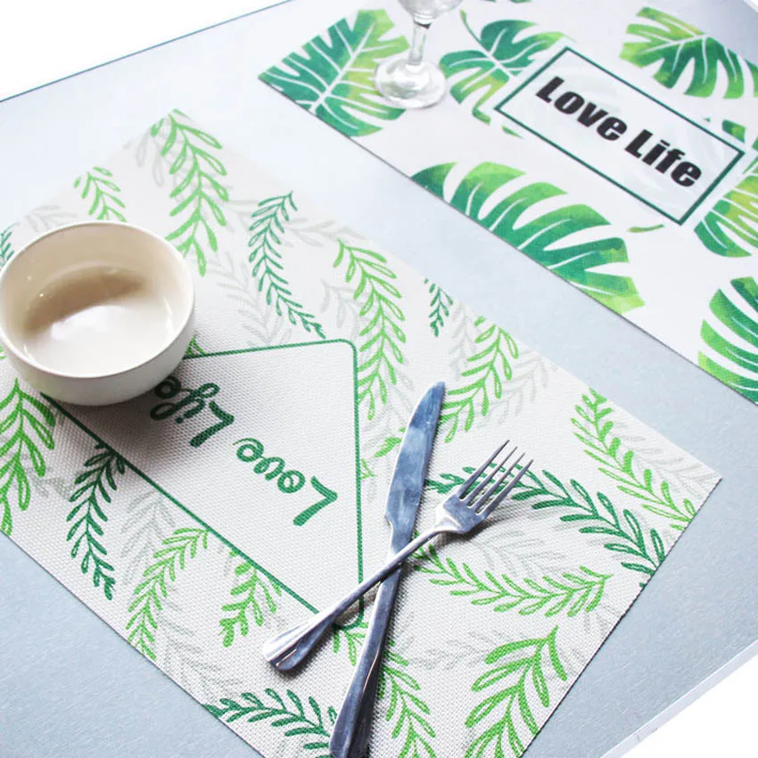 طيور النحام تحديد الموقع الطعام الجدول حصيرة تحديد الموقع الطعام الجدول PVC القرص عاء سادة الوقايات للماء مجموعة دي الجدول 2/ 4/6 قطع 45