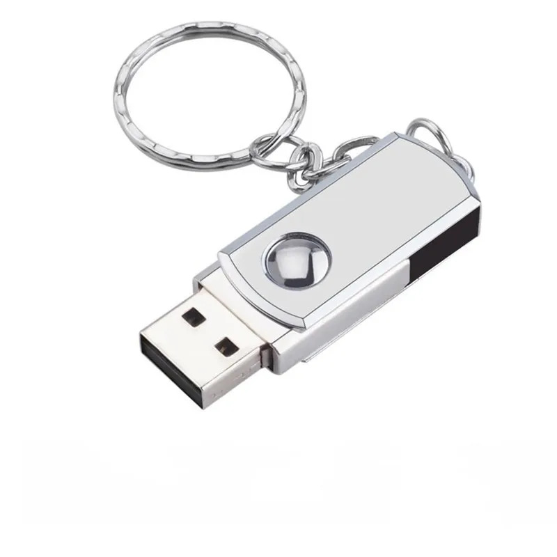 Новейший металлический USB флэш-накопитель 64 GB 32 GB 16 GB 8 GB Flash Drive Портативный 128 ГБ памяти флешки хранения флэш-диск USB Stick