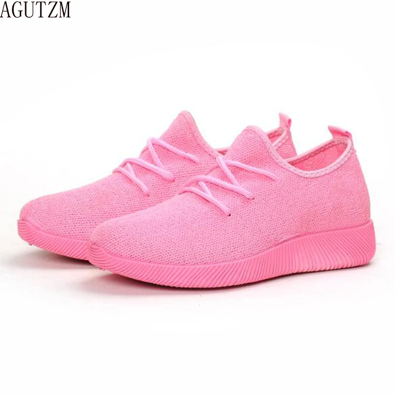 

Women's Casual Breathable Air Mesh Shoes, Lightweight Slip On, Black/White/Purple/Pink Ladies Wlaking Shoe, Summer Flats v467