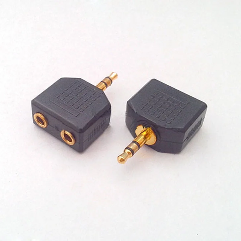 10 Pcs Copper 4 Pole Conductor 2 5mm Solder Connection Plug Jack Adapter Connector Headphone Cable Solder