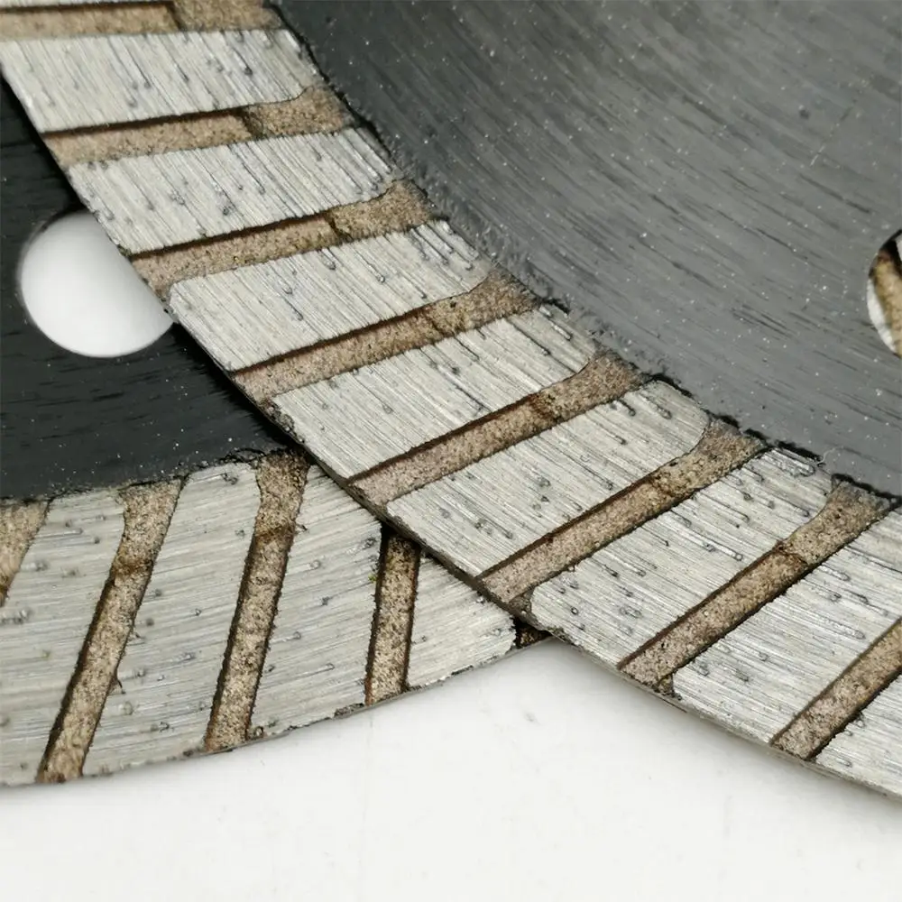 SHDIATOOL 2pks 4.5 Inch/115mm Diamond Hot Pressed Diamond Superthin Turbo Blades Hard Material Cutting Disc Granite Tile sawblde