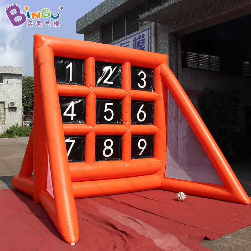 3X3,5X3 м надувной футбольный мяч карнавальные игры, надувная футбольная мишень игры ПВХ-игрушки