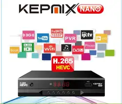 DVB S2 hevc спутниковый ресивер Kepnix nano h.265 2 шт. iptv xtream Поддержка PowerVu Biss ccam Youtube Wi-Fi 3 г