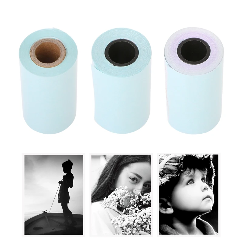 

2018 New High Quality 1Pc Printing Roll Paper Sticker Compatible With Portable PAPERANG P1 Printer Crust Pro