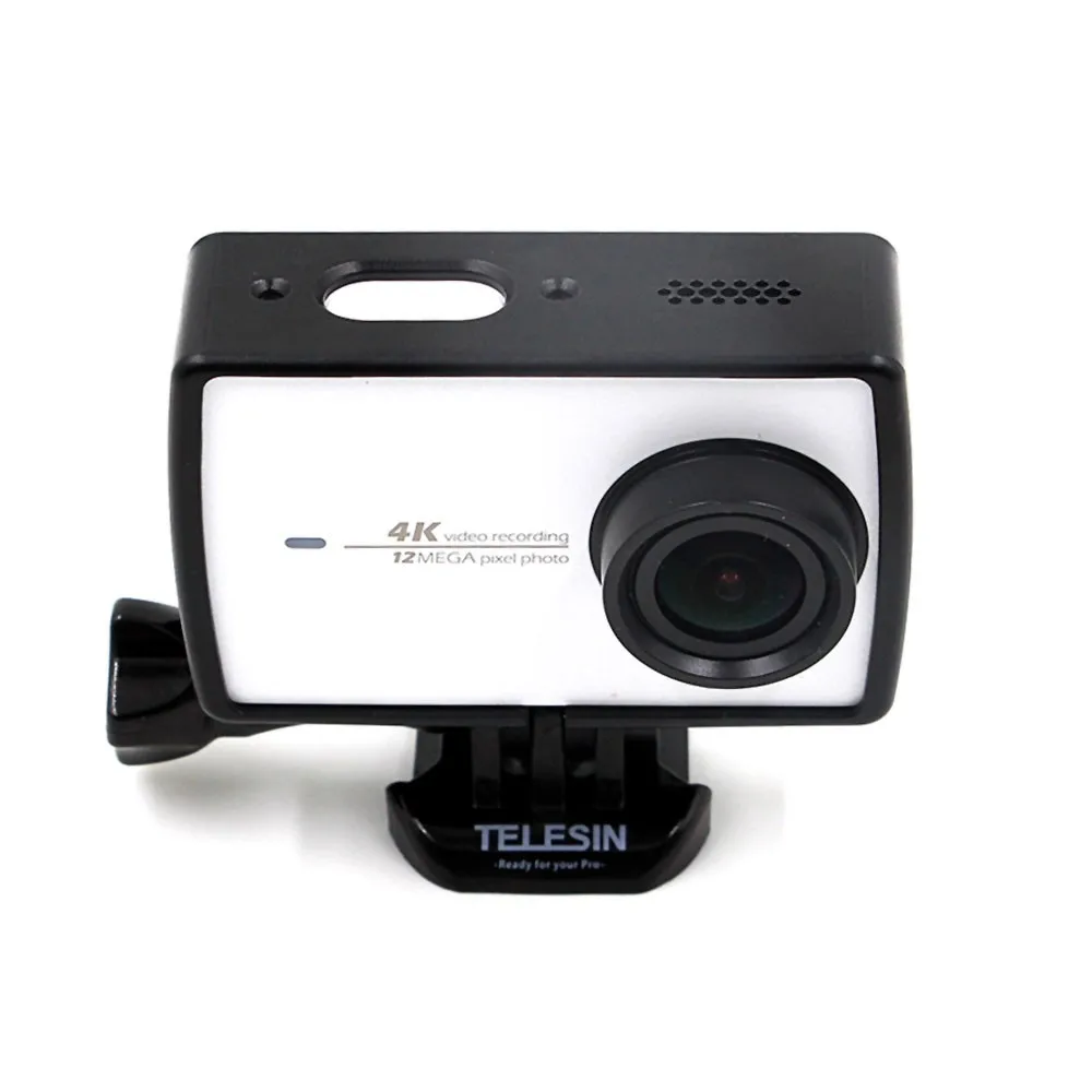 LBKAFA для YI 4K Камера сумка для хранения УФ-фильтр для объектива резиновая крышка защитная рамка шейный ремень Водонепроницаемый чехол для камеры Xiaomi YI