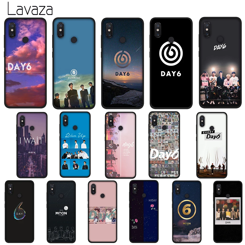 Lavaza DAY6 Men's band Soft TPU Silicone Case Cover for Huawei P8 P9 P10 P20 P30 Lite Pro P Smart 2019 |