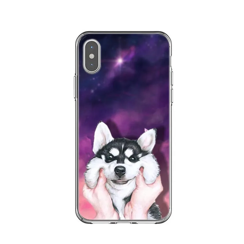 Милый жесткий чехол Brindle Frenchie Puppy для IPhone X XS Max XR Французский бульдог такса iPhone 5 5S SE