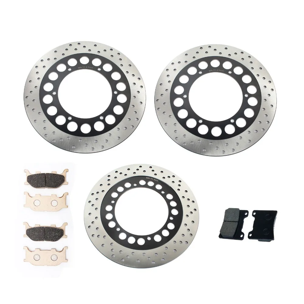 BIKINGBOY Передние Задние тормозные диски Диски роторы для XVS 1100 V Star Custom 00 08 01 02 03 A Classic