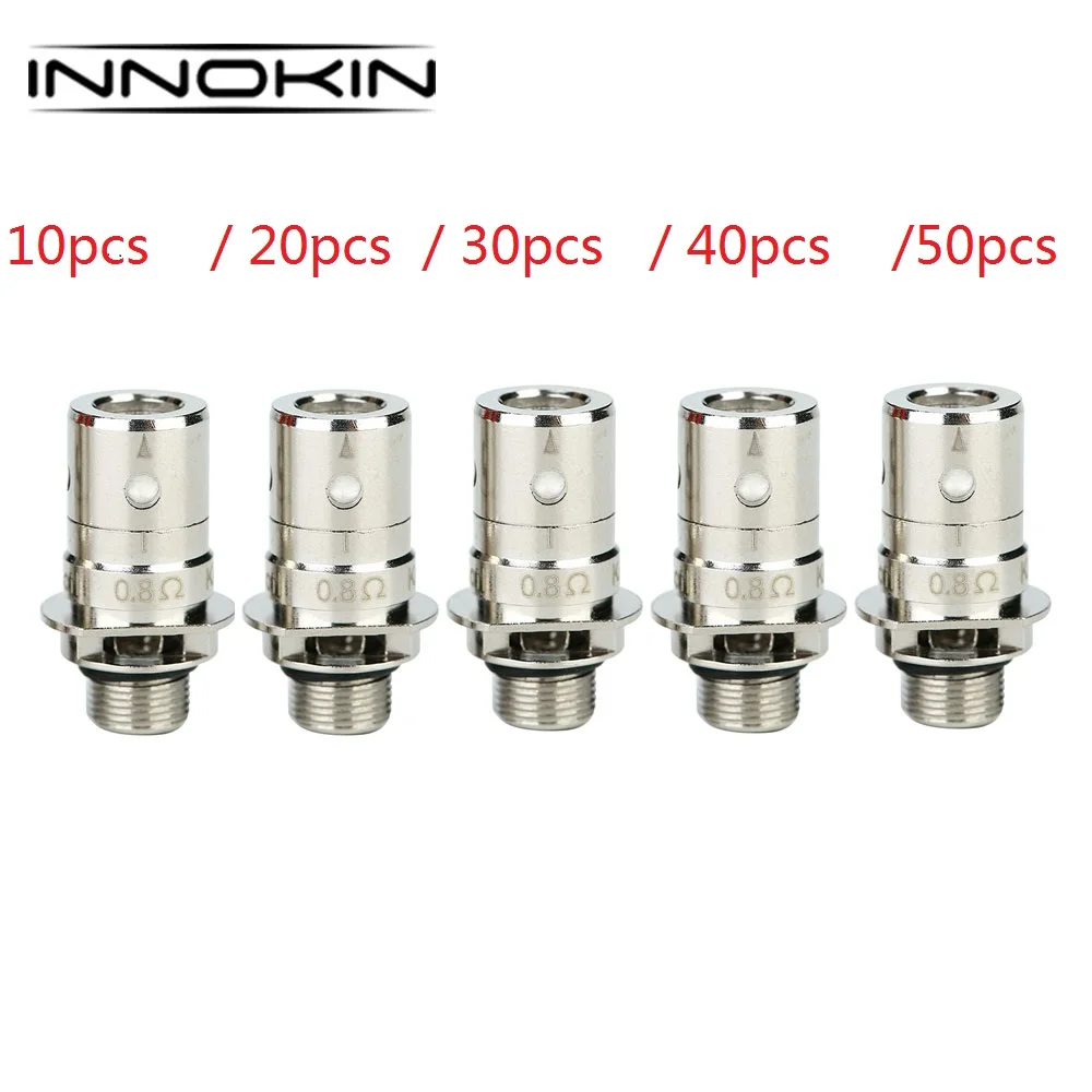 Koop 10 pcs 20 pcs 30 pcs 50 pcs Originele Innokin Zenith Vervanging Coil voor Innokin Zlide  zenith MTL Zenith D22 Subohm Tank Coils
