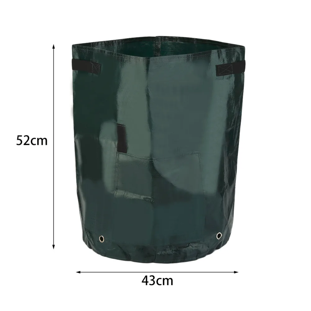 1 шт. ткань сумки выращивание картофеля посадка сада горшки Овощной сумки посадки расти мешки фермы сад PE Новые