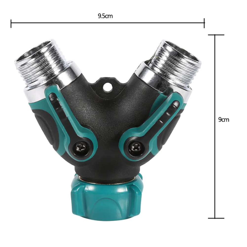 Пластиковый шланг инструментальный разветвитель для садового шланга y-образный клапан соединитель водяных труб адаптер водный с быстроразъемной муфтой
