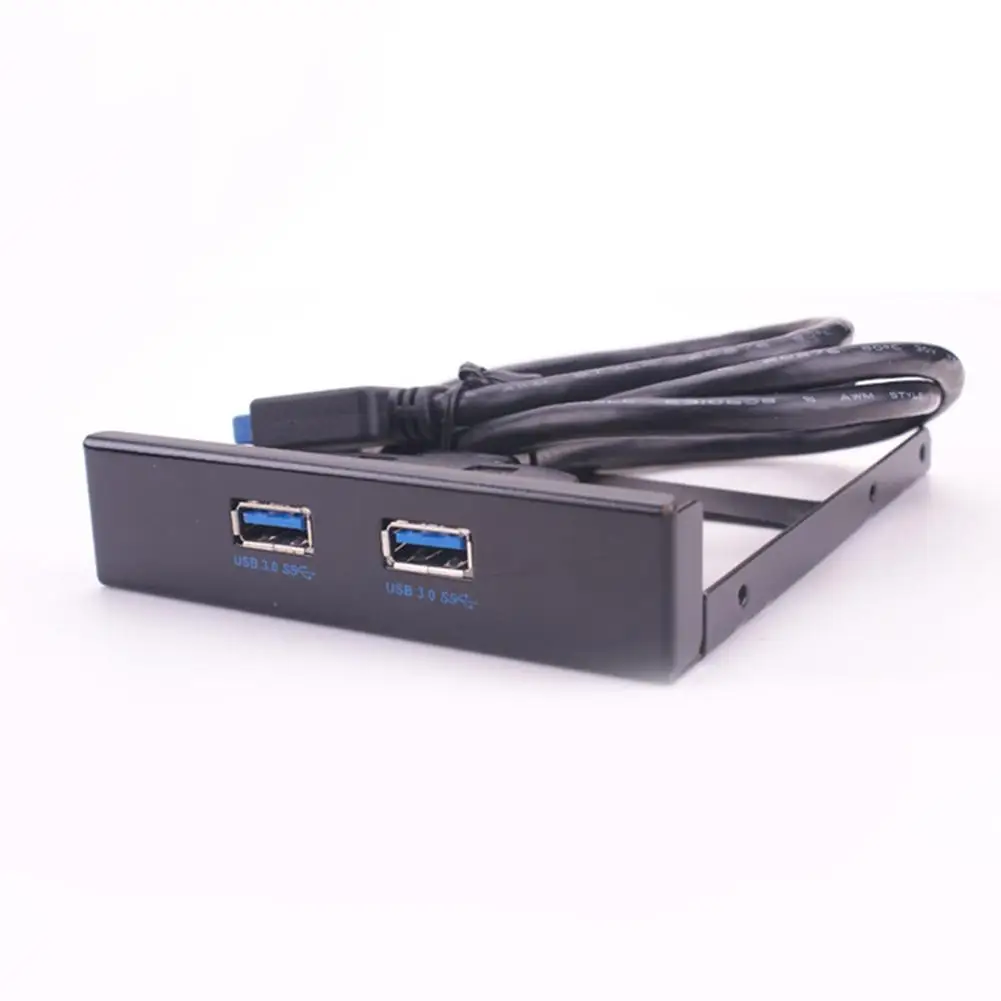 Настольный ПК Передняя флоппи-дисковод 19/20 Pin к USB 3,0 Передняя панель расширитель панель R20