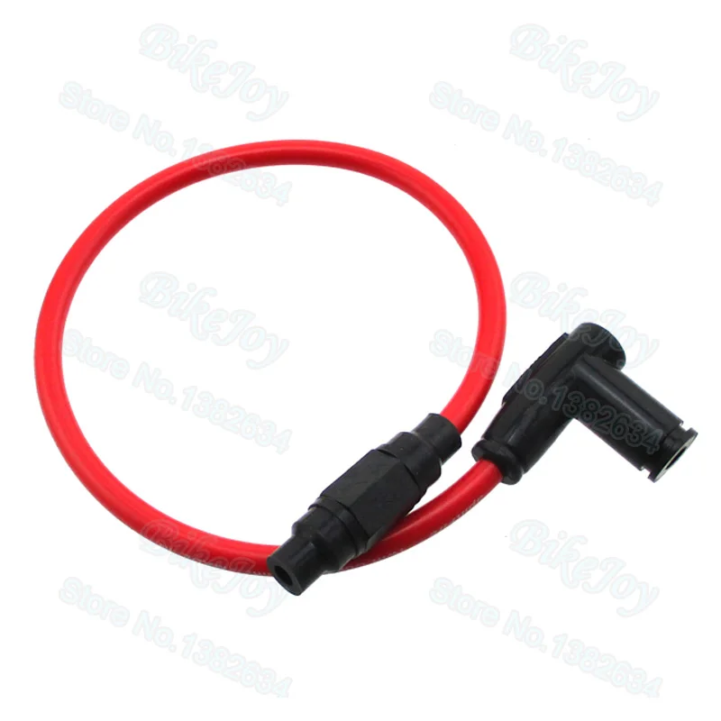 

Red 8.8mm Twin Core Racing Power Ignition Coil Cable Wire For Suzuki DR 250S ATV Dirt Pit Bike Go Kart Scooter Motorcycle