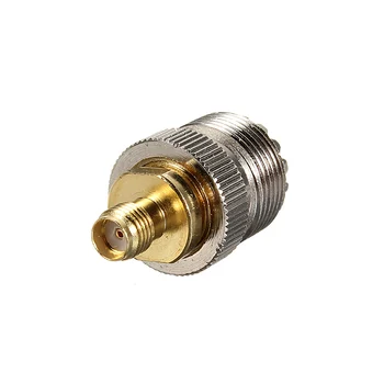 

1PC Alloy Steel UHF SO239 SO-239 Jack Female To SMA Female RF Straight Adapter Connector