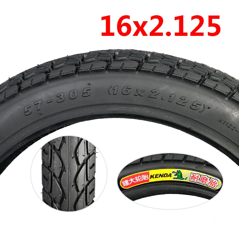 Perfect KENDA Electric battery car tire 14 16 18 22X2.125/2.5/3.0 electric car ks18l tire 3