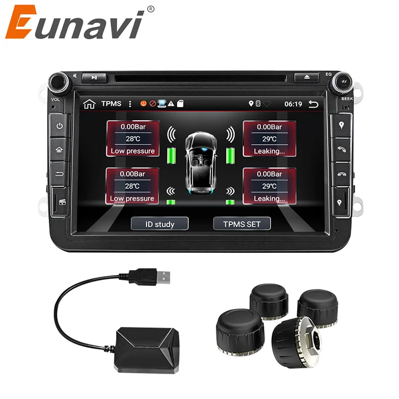 Система мониторинга давления в шинах Eunavi универсальная система Android для OS DVD