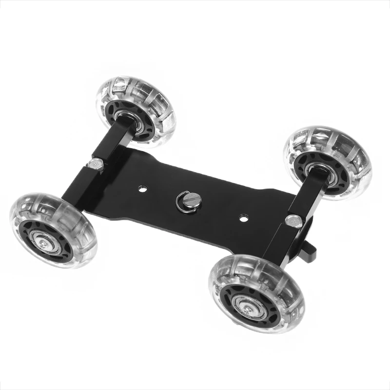 Slithering Mini Car For DSLR Camera Universal Photography Rail Moving Track