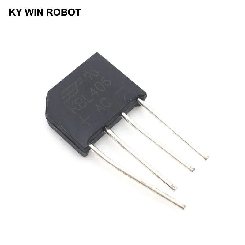 5pcs KBL406 RECTIFIER BRIDGE 4A 600V KBL-4 NEW