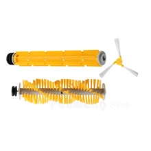 Newest Auto Robot Vacuum Cleaner A325 Long Working Low Noise Rubber Brush ,Side brush rubber brush hair brush