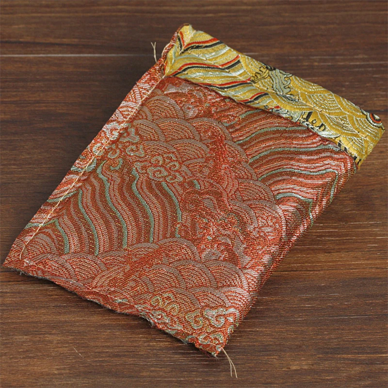 20Pcs Silk Drawstring Jewelry Organizer Pouch 10x14cm 8x20cm Satin Christmas Wedding Gift Bag Necklace Bracelet Comb Packaging