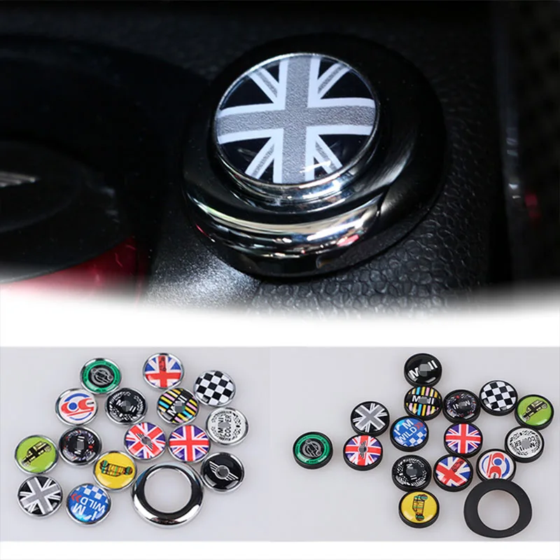 Engine Start Button Cover For 2nd Gen MINI Cooper ONE Coutryman Clubman R56 R61