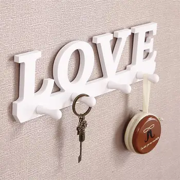 

High quality Modern minimalist LOVE / bird wall shelf white wooden Wall hanger racks ,home Decor, Free shipping.