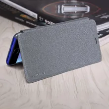 NILLKIN Роскошные блестящие Дизайн корпус смартфона искусственная кожа флип Тип телефона защитная крышка подходит для Meizu Note 6