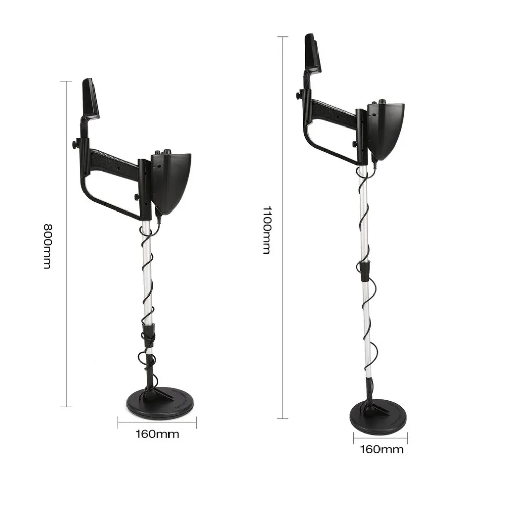 MD4030 Профессиональный портативный подземный металлоискатель ручной Охотник за сокровищами золотоискатель длина регулируемый