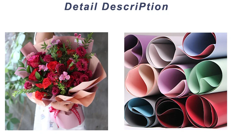 10 шт. корейский водонепроницаемый цветок оберточная бумага DIY Цветы Подарки Упаковка цветок Свадебный декор букета двухцветная бумажная бумага