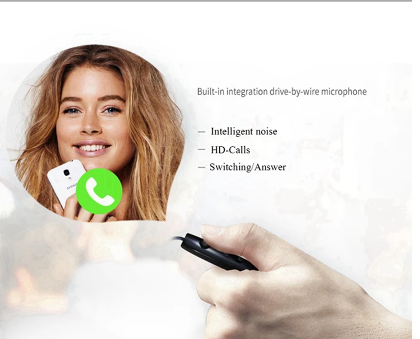 3.5mm In Ear Earphones Flat Head Plug Earphone for Nokia Samsung Phones Mp3 Player Laptop Headphones with Microphone Earbud Bass (5)