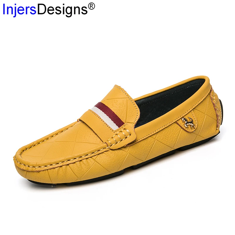 

Hot Sale Gommino Driving Shoes Men Loafers New Slip-On Breathable Boat Shoes Comfortable Soft Moccasins Men Fashion Casual Shoes