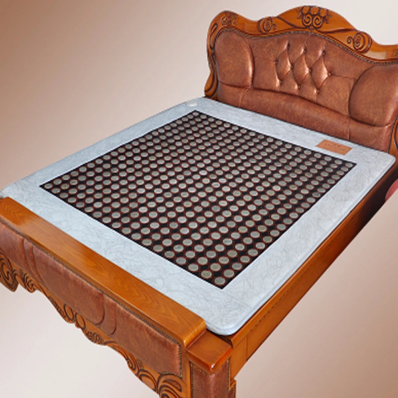 2017 NEW Full Body Massager Natural Jade Stones Therapy Heating Mat