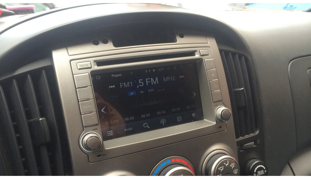 Best SINOSMART 2 din  Android 9.0 4G RAM 8 core CPU Car DVD GPS Navigation Player for Hyundai H1 2011-2016 No Canbus 8