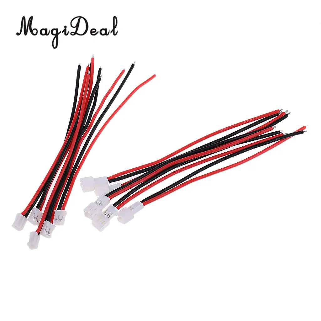 10Pcs RC Upgrade Parts 55mm JST-PH 2.0 Connector Wire Cable Line Adapter for RC Model Lipo Battery Charger RC Vehicle Model Acc