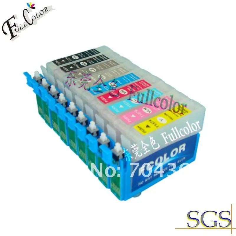 

New Refillable Ink Cartridge for R3000 9 Color T157 Refill Ink kits