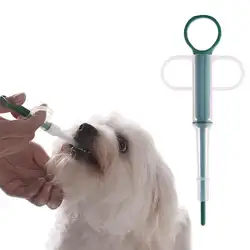 ПЭТ собака щенок кошка таблетки пистолет Пиллер толкатель диспенсер для кормления лекарств шприц
