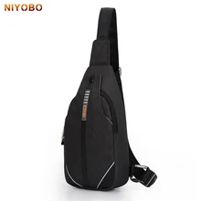 NIYOBO Crossbody Bags for Men&Female Messenger Chest Bag Sling bag Large Capacity Anti-Theft Crossbody Chest Pack Bag PT1087-1