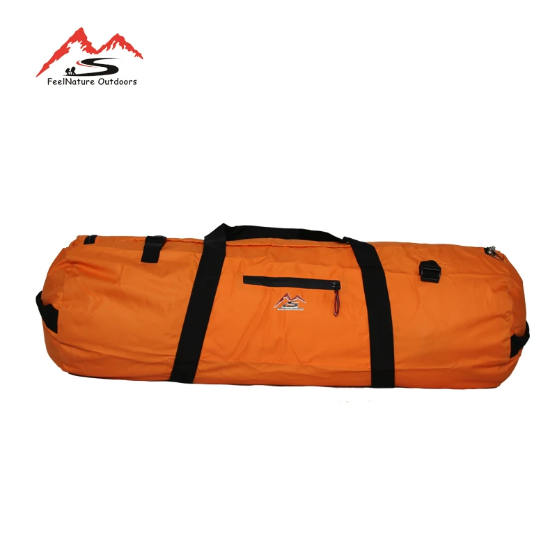 FeelNature складная сумка Оксфорд многофункциональная сумка для палатки, дорожная сумка, сумка-портфель для пеших прогулок, кемпинга путешествий - Цвет: Orange S