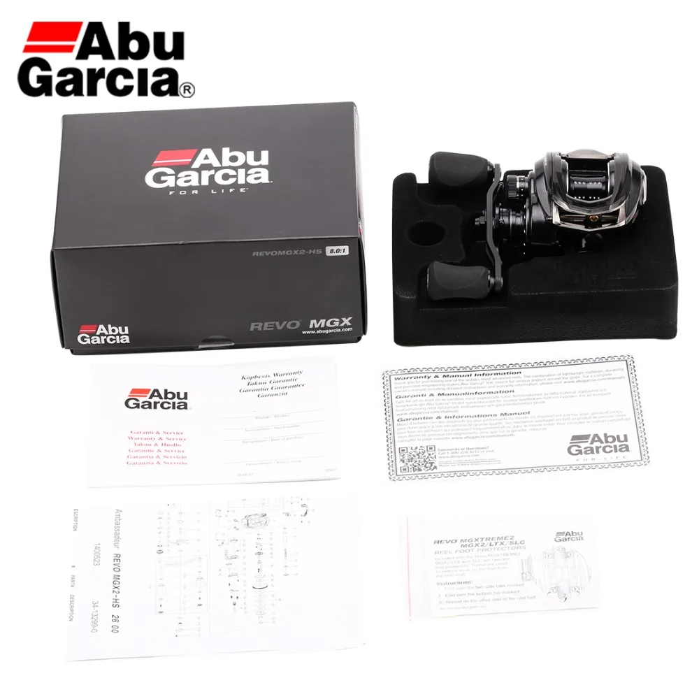 Катушка для спиннинга Abu Garcia Revo MGX 2 8 0: 1 142 г 7 3 кг|Рыболовные катушки| |