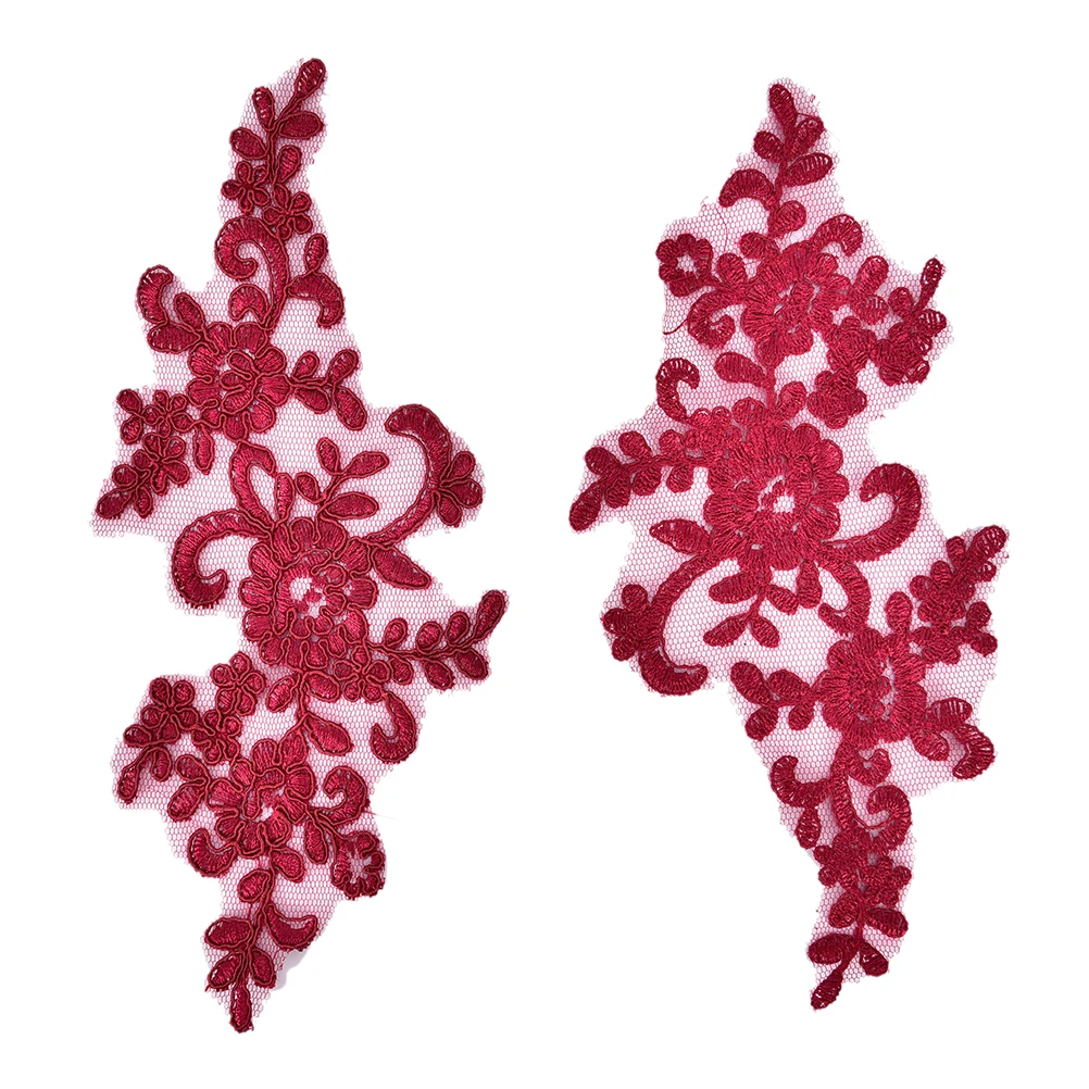 2PCS DIY Neck Collar Clothing Sewing Supplies Decorative Applique Lace