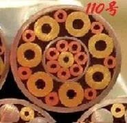 Knife DIY shank brass Mosaics Pin Rivets 130mm length nail steel tube 6mm DIY knife handle screw FIlled with resin