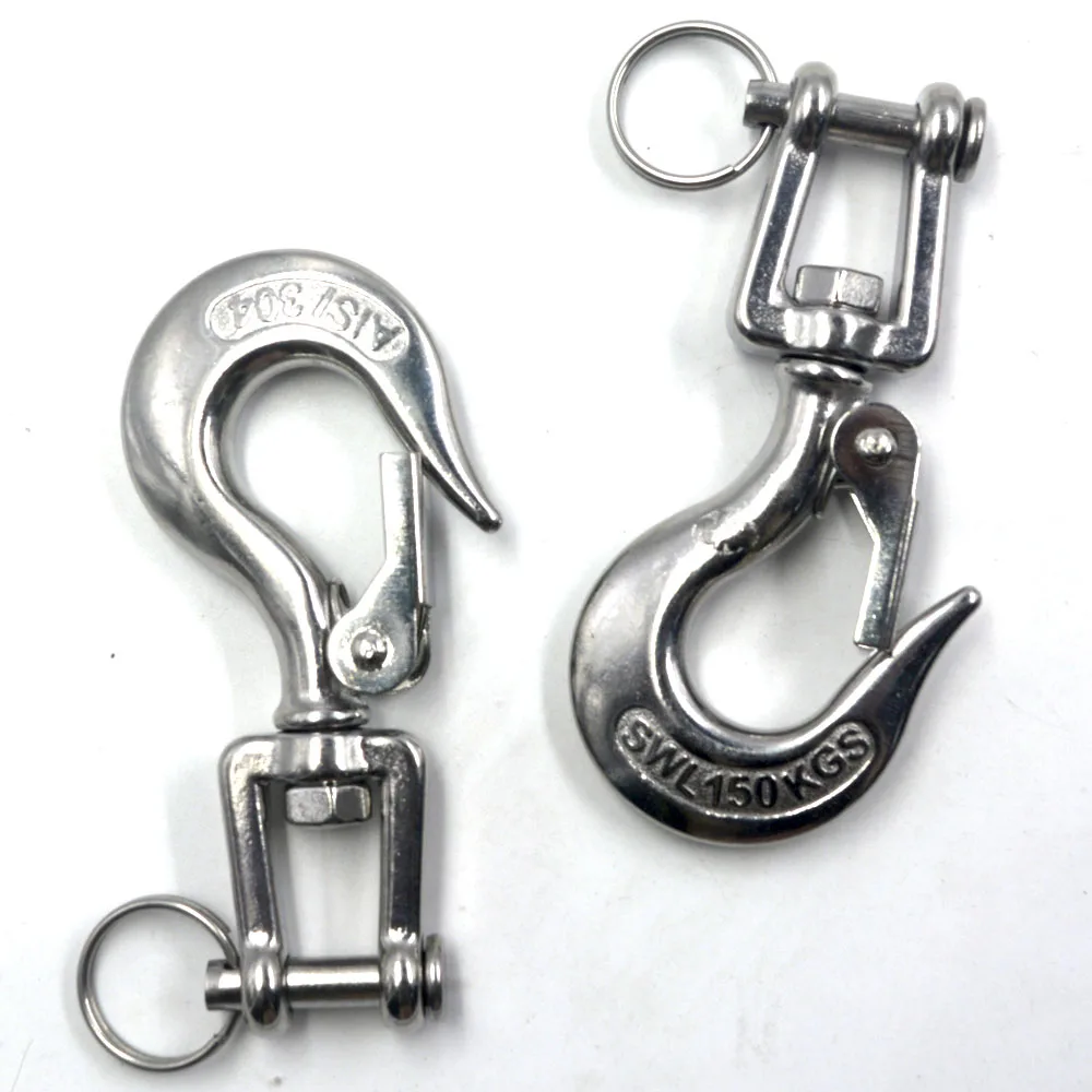 5PCS-Silver-304-Stainless-Steel-American-Type-Trigger-Clevis-Swivel-Eye-Lifting-Snap-Tone-Hook-with (4)