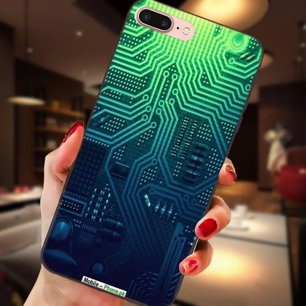 Чехол из ТПУ с изображением компьютера монтажная плата печати для Galaxy C5 C7 J1 J2 J3 J330