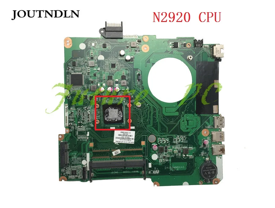 JOUTNDLN FOR HP 15-F series 15-F023WM 792575-501 laptop motherboard DAU88MMB6A0 W/ N2920 CPU Test work | Компьютеры и офис