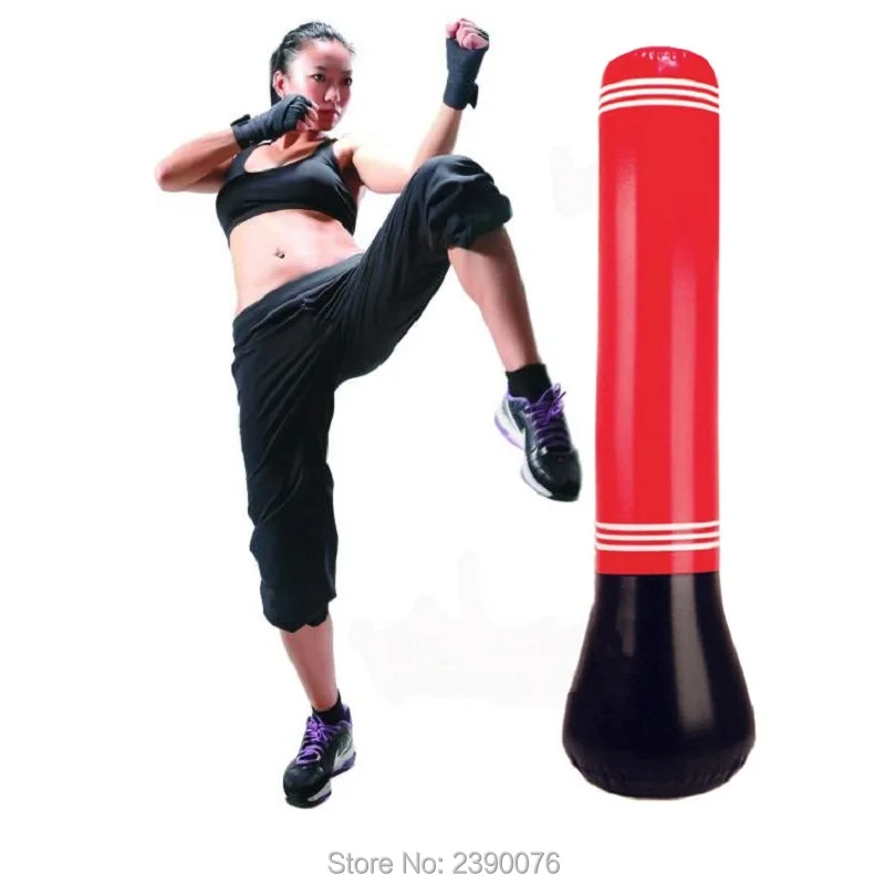 Inflatable Punching Bags Training For Adults Children Inflatable Boxing Volumn Tumbler Sandbag