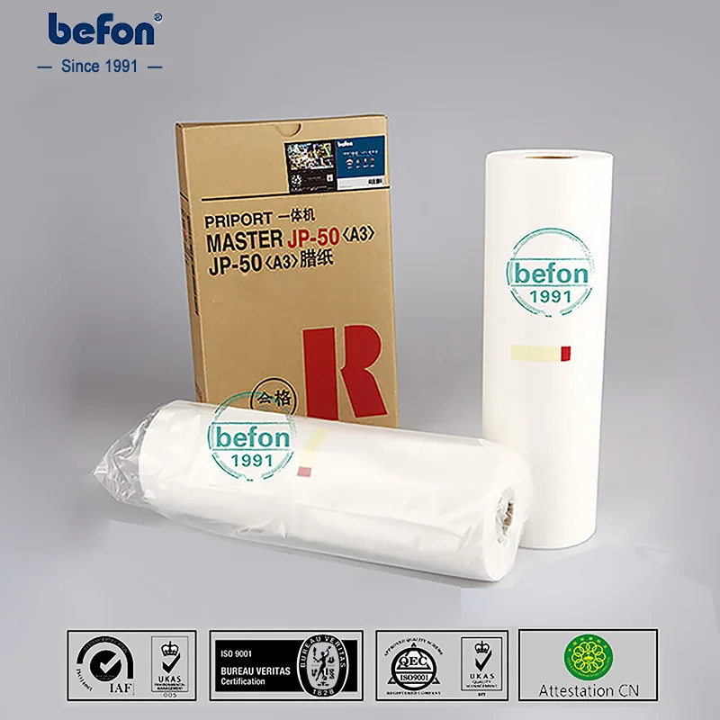Befon Master Roll JP 50 A3 CPMT13 совместимый с Ricoh JP5000 5500 5800|ricoh 5500|roll roll |