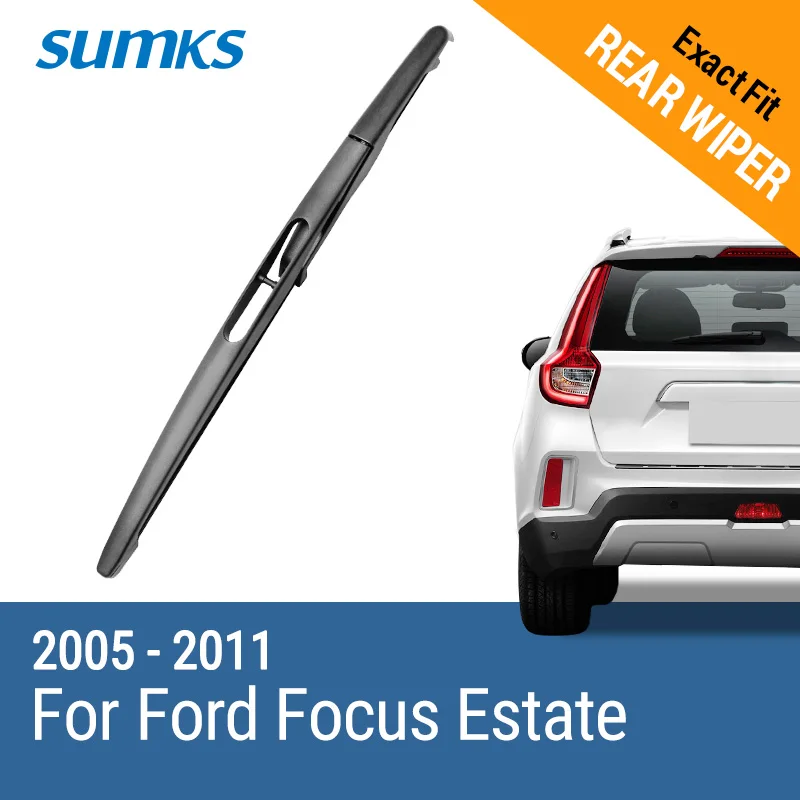 Sumks заднего стеклоочистителя для Ford Focus 2005 2006 2007 2008 2009 2010 2011 2012 2013 - Цвет: 2005 - 2011