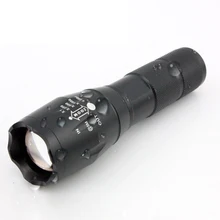 XML l2 5000LM Waterproof Zoomable CREE LED Flashlight Torch tactical light for 18650 Rechargeable Battery or AAA