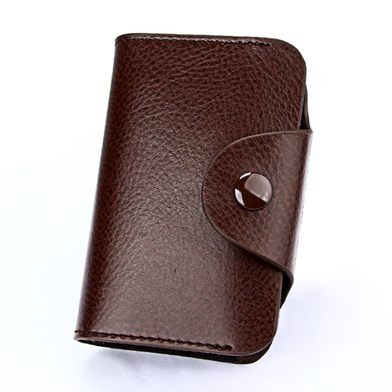 2018 Unisex ID Card Slots Double Sided Plastic Card Holder Small Size Multicolor Business Pack